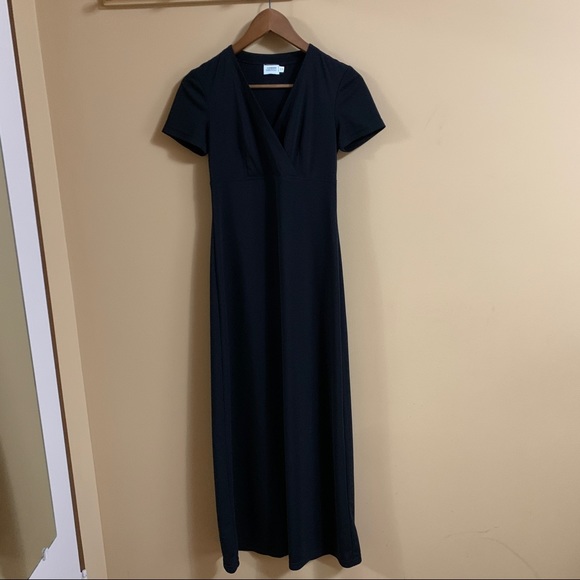 Jacob Black V-neck Maxi Dress - Picture 1 of 5